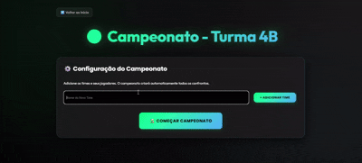 Sistema Futebol de Botão